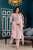 Elegant Soft Pink Pure Cotton Kurta Set with Dupatta