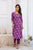 Elegant Purple Cotton Kurta Set with Dupatta