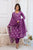 Elegant Purple Cotton Kurta Set with Dupatta