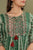Green Tassel Embroidered Anarkali Set