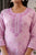 Lavender Emboroidery Cotton Kurta Set with Dupatta