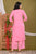 Blush Rosy Pink Solid Kurta Set