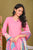 Blush Rosy Pink Solid Kurta Set