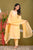 Afreen Soft Lemon Solid Kurta Set