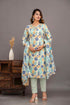 Multi Color Viscose Rayon Embroidered Kurta Set